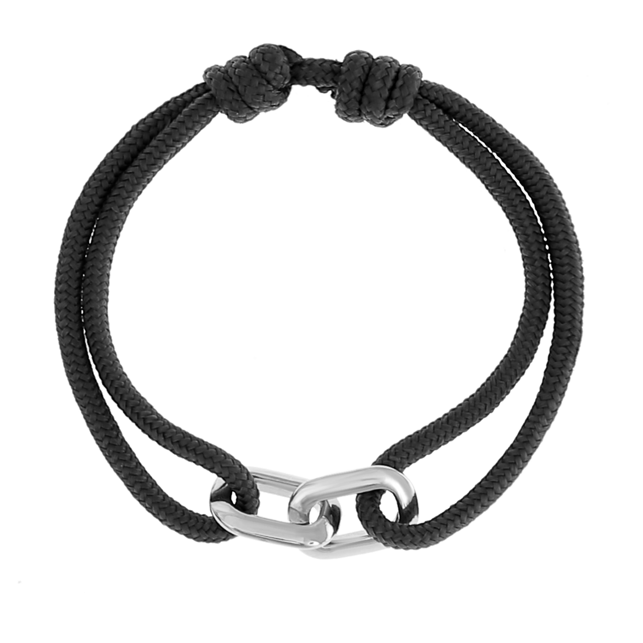 Unity Bracelet - Black Silver