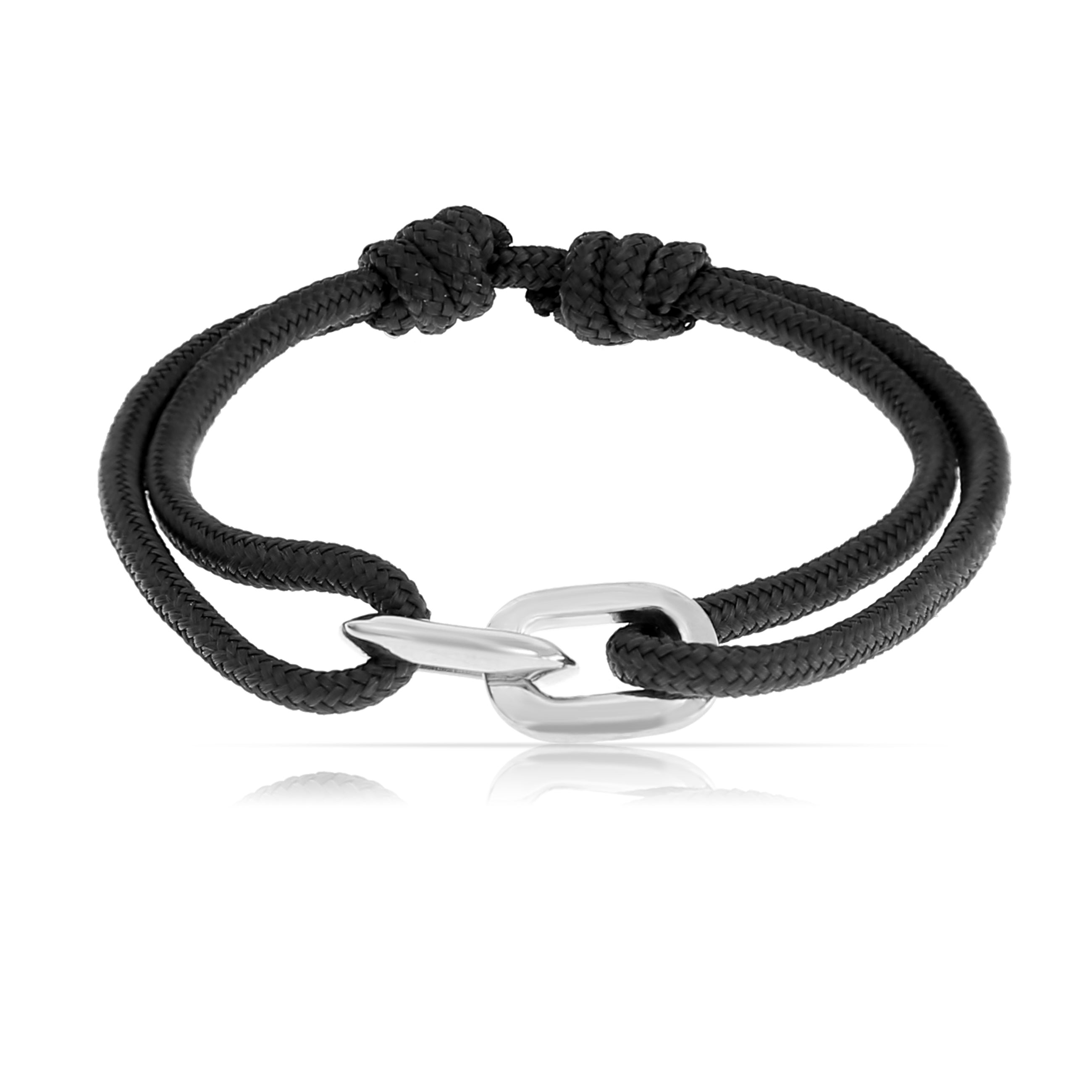 Unity Bracelet - Black Silver