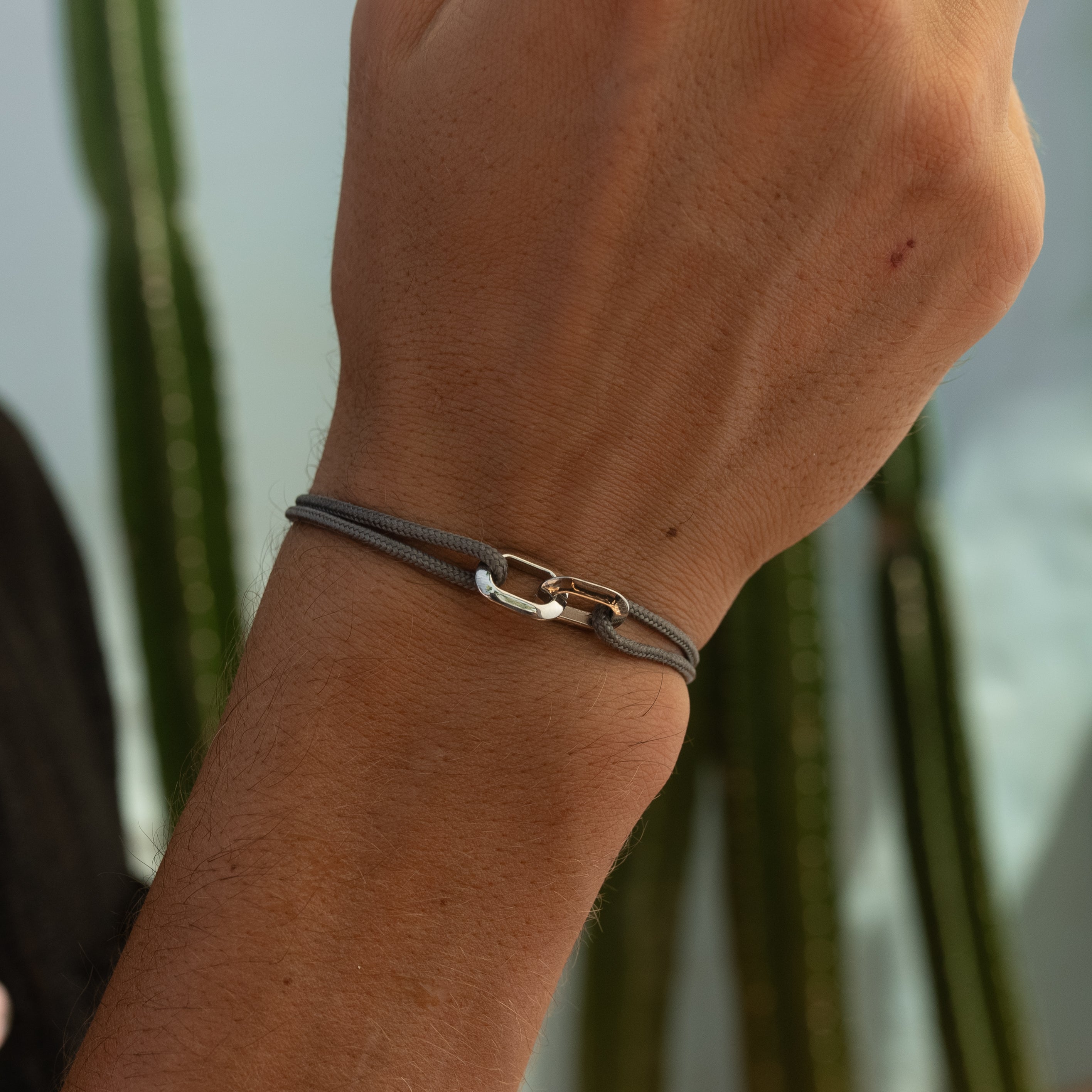 Unity Bracelet - Grey Silver