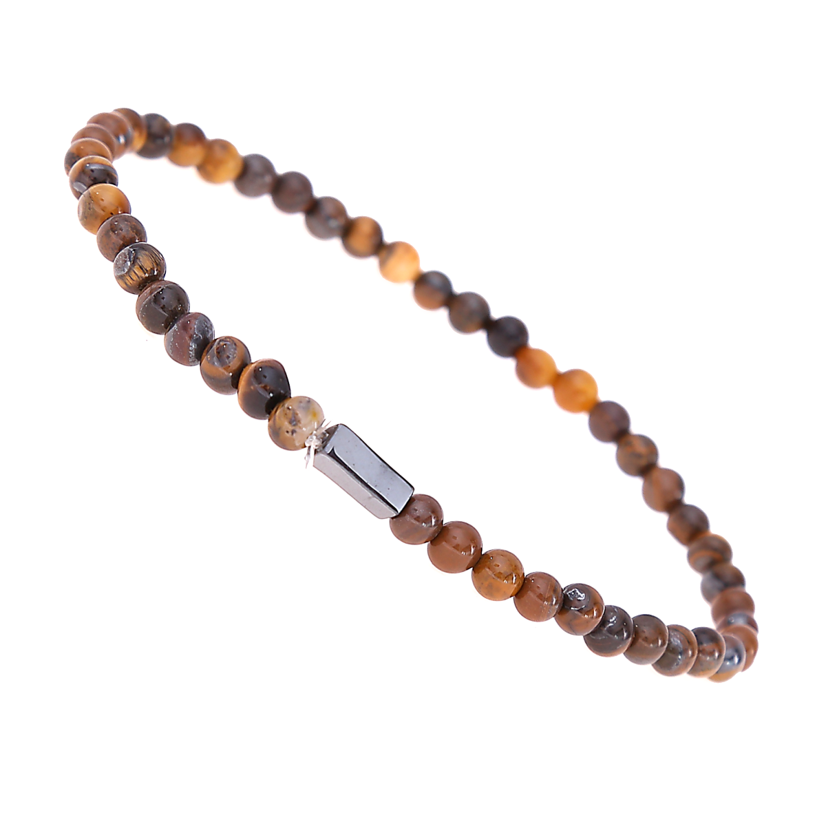 2x Boho Surfer Bracelet Men - Ethno + Tigereyes