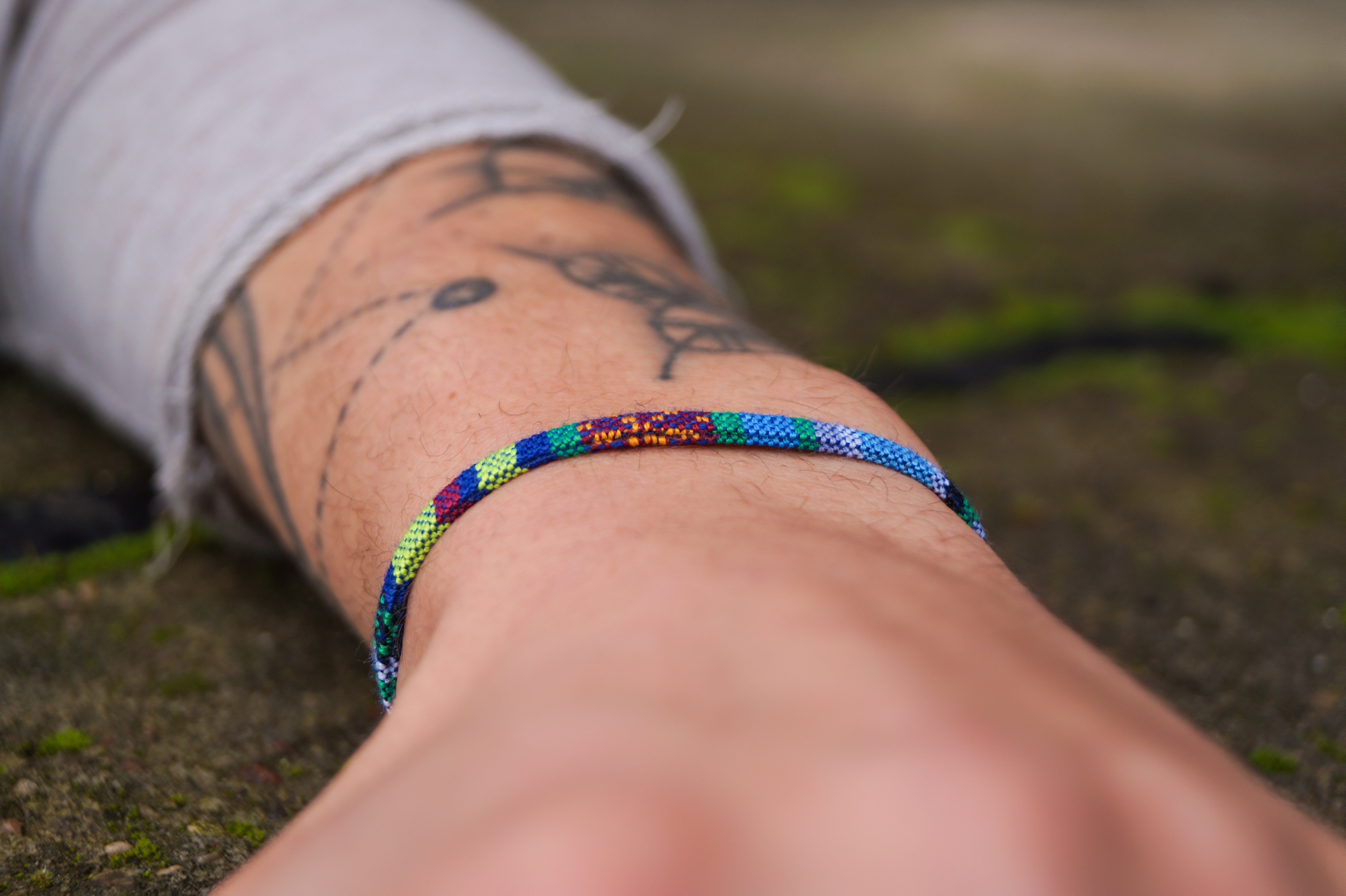 Boho Surfer Bracelet Men - Turquoise