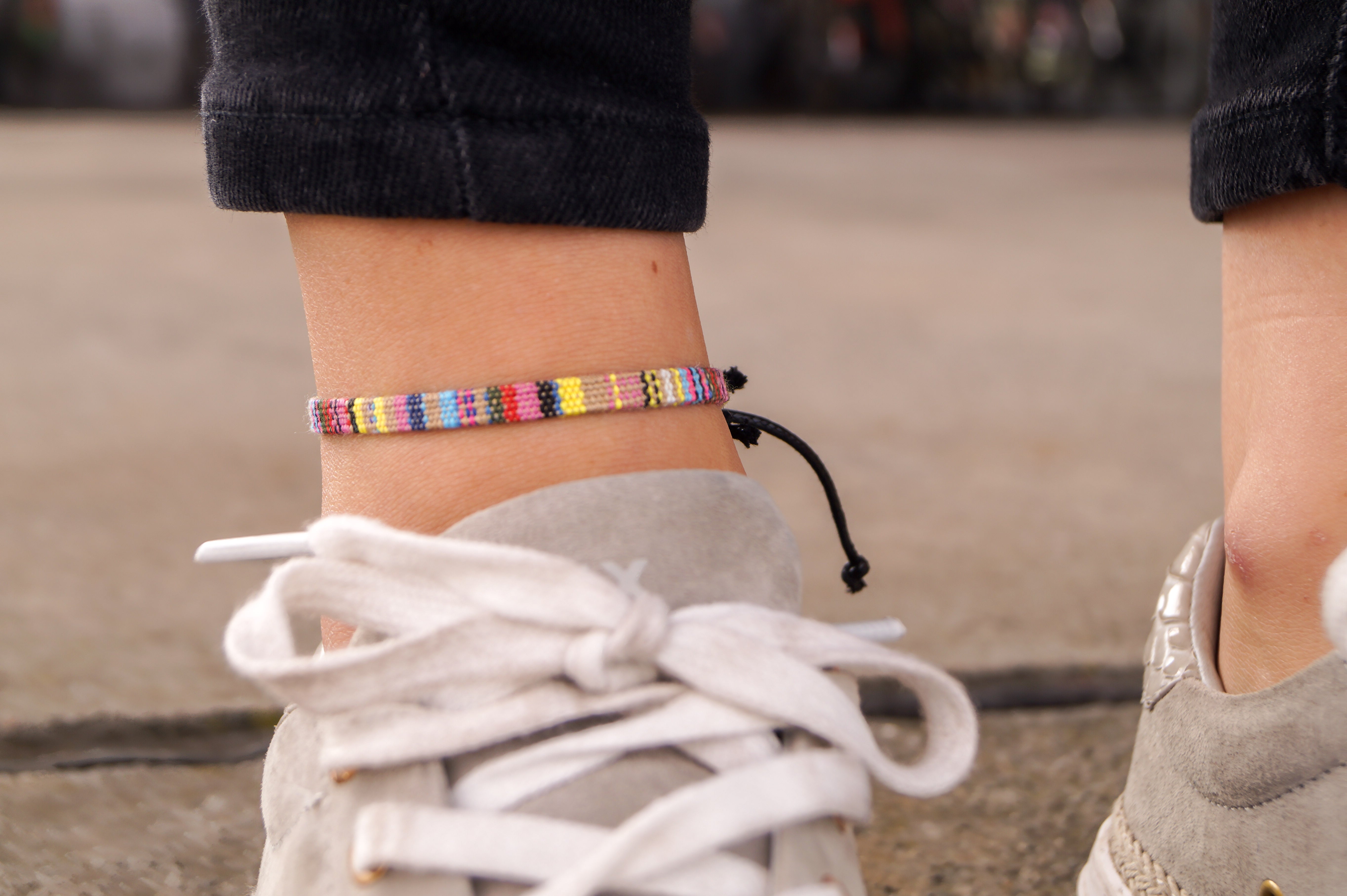 Boho Surfer Anklet - Yellow