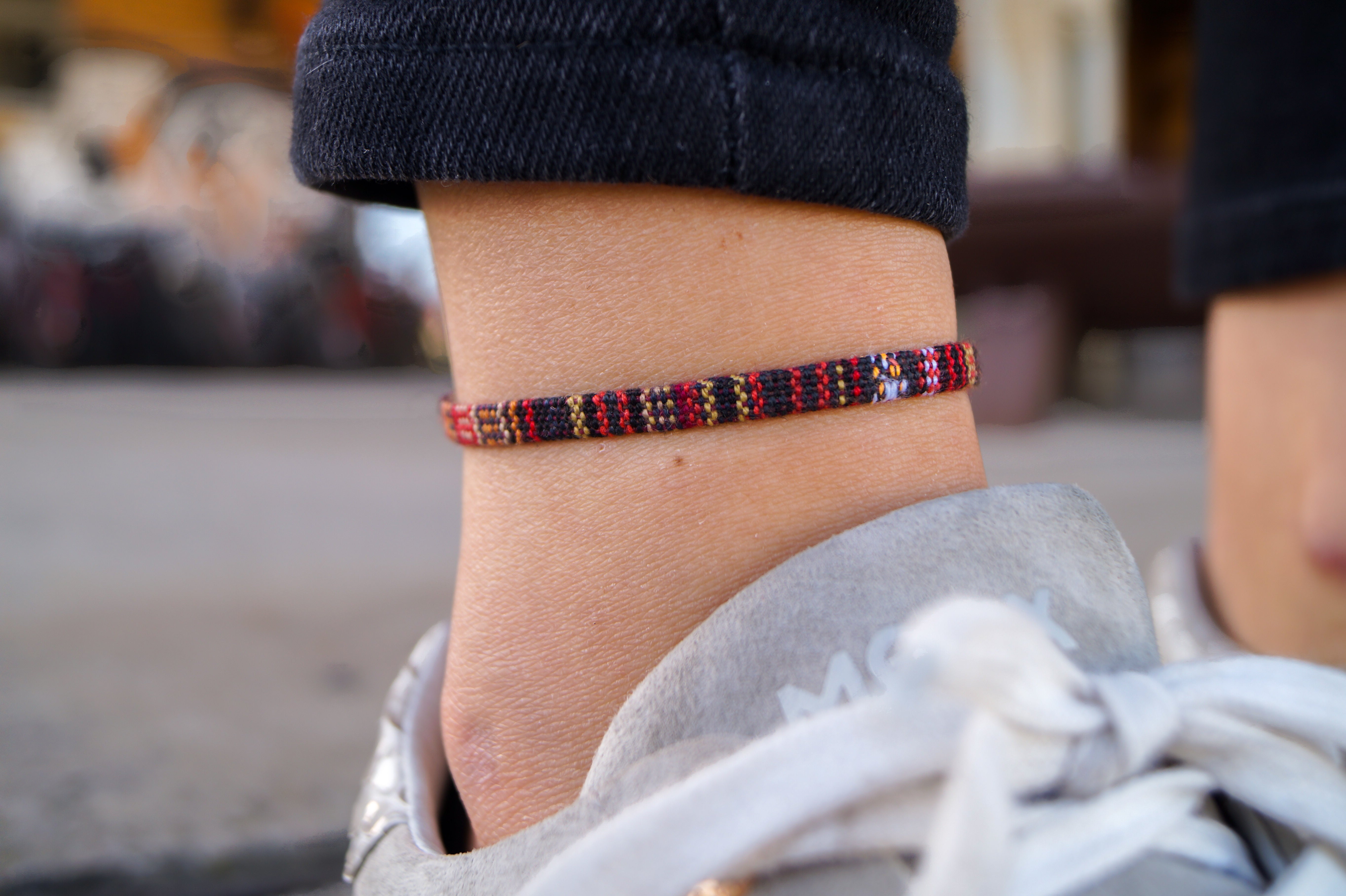 Boho Surfer Anklet - Brown