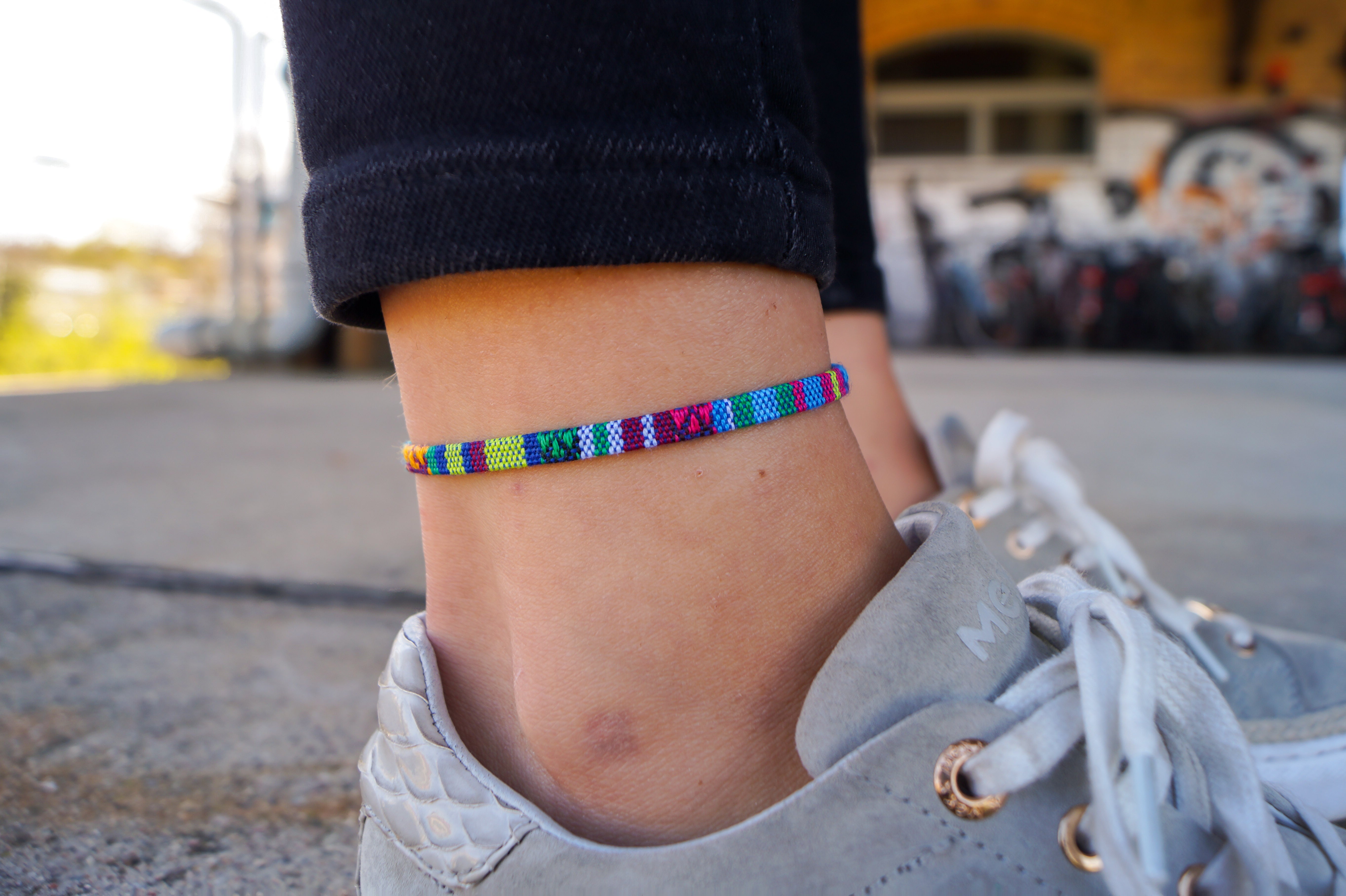 Boho Surfer Anklet - Turquoise