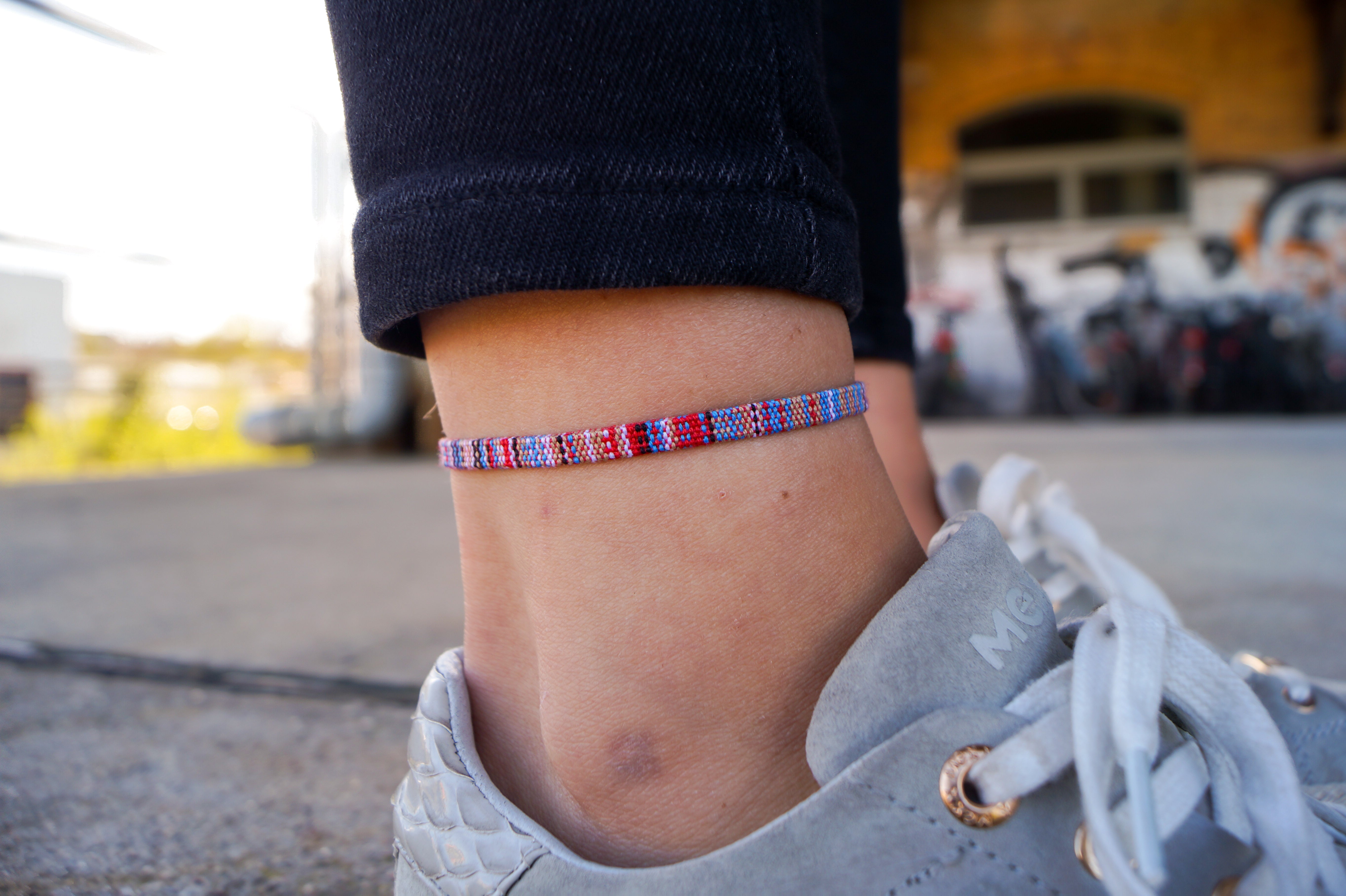 Boho Surfer Anklet - Multi