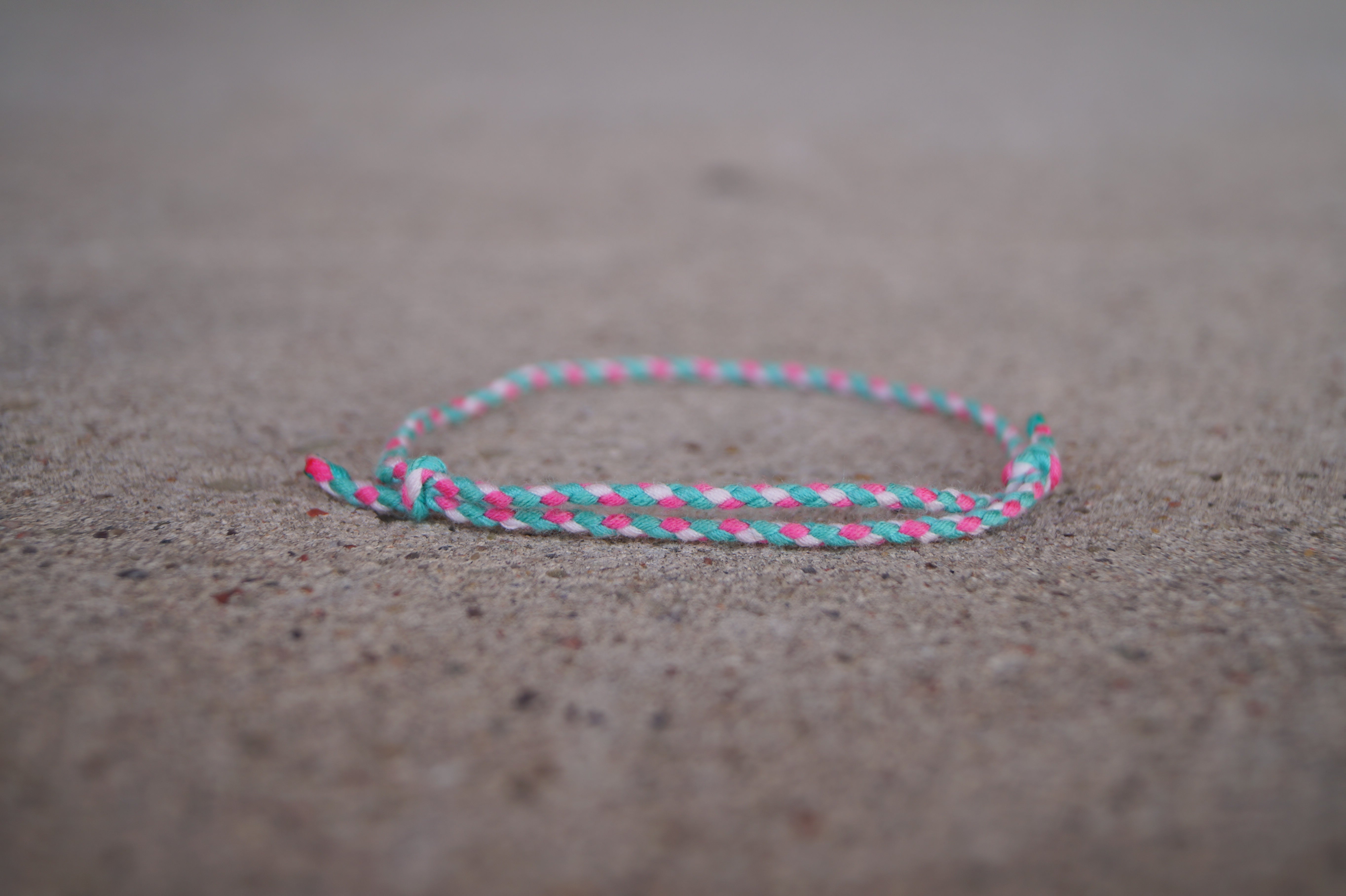 2x Cotton Surfer Anklet - Retro Set