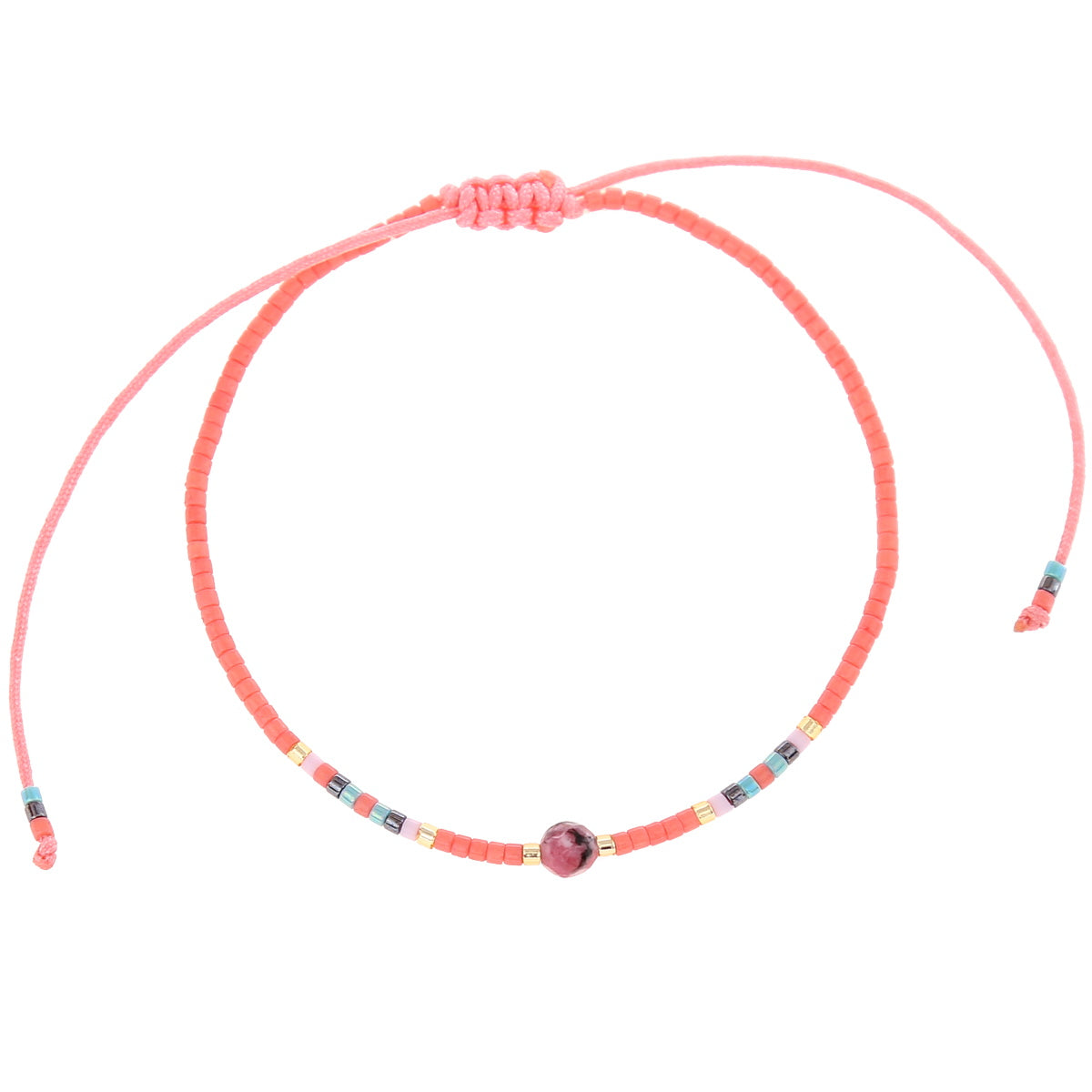 Japan Beads Anklet - Mix