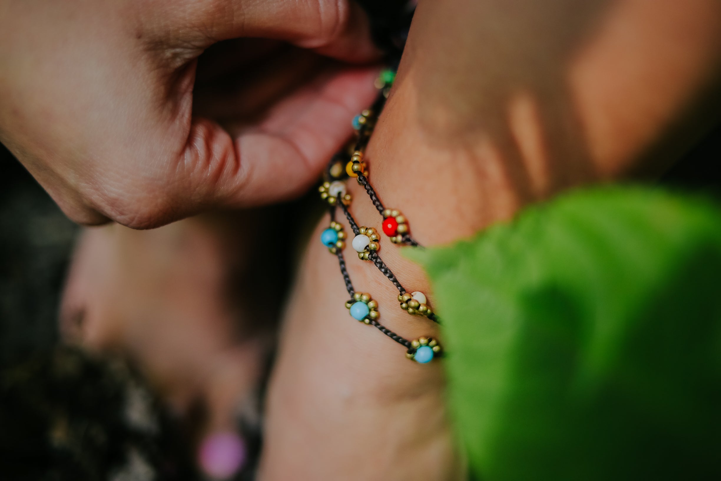 Goa Beads Anklet - Oriental