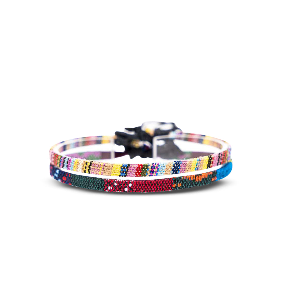 2x Boho Surfer Anklet Men - Yellow + Ethno