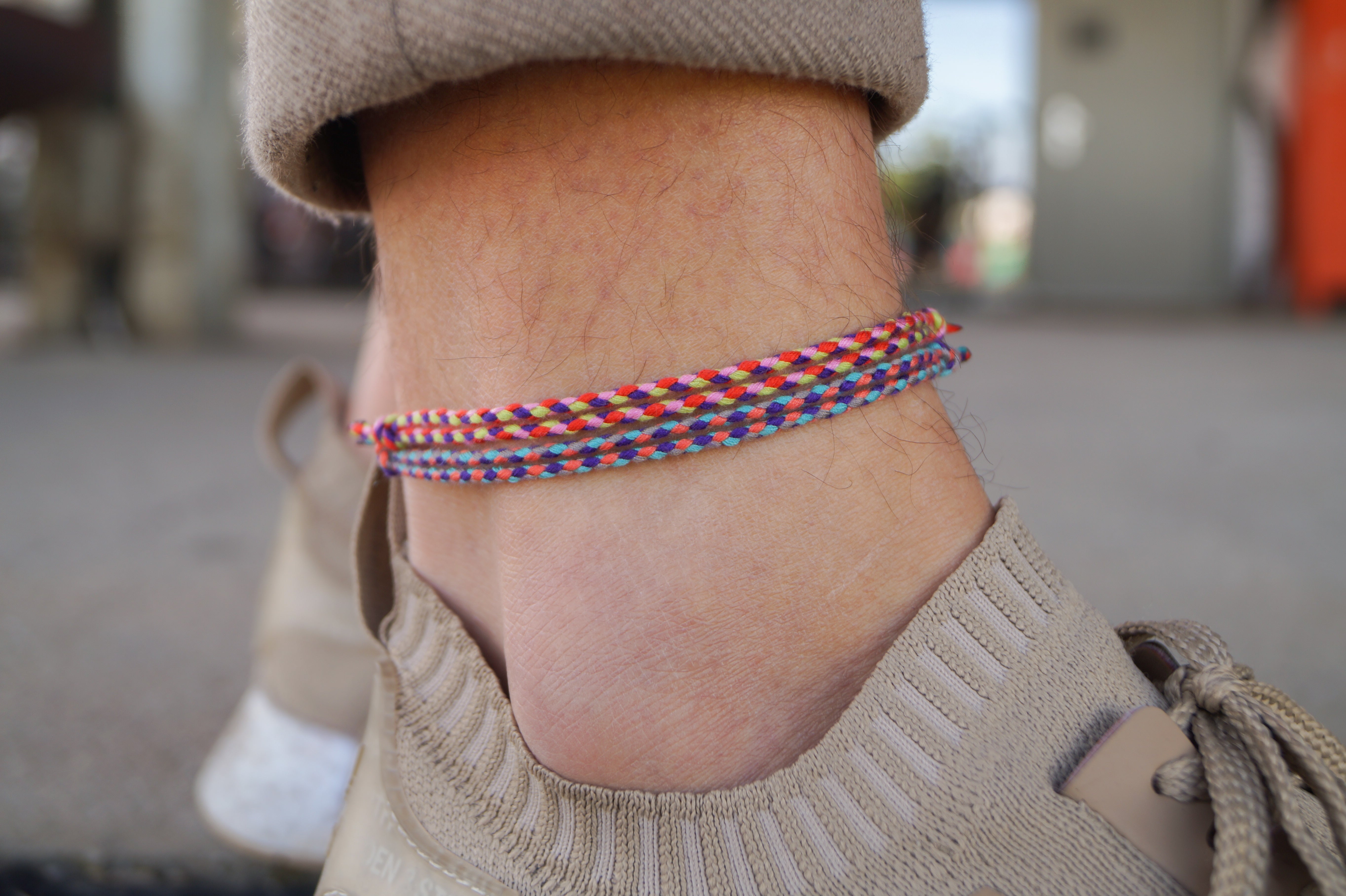 2x Cotton Surfer Anklet Men - Intensive Set