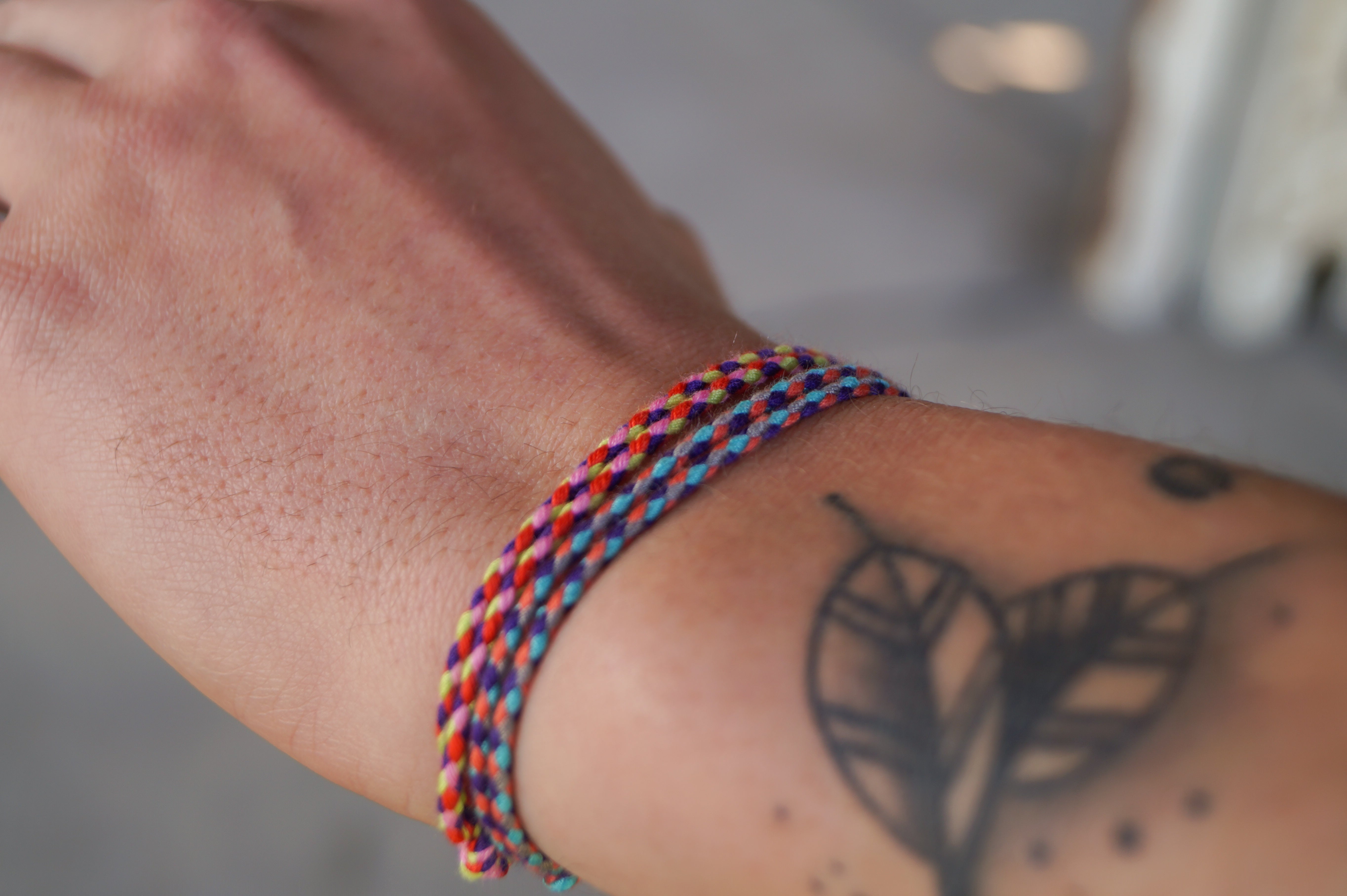 2x Cotton Surfer Bracelet -  Intensive