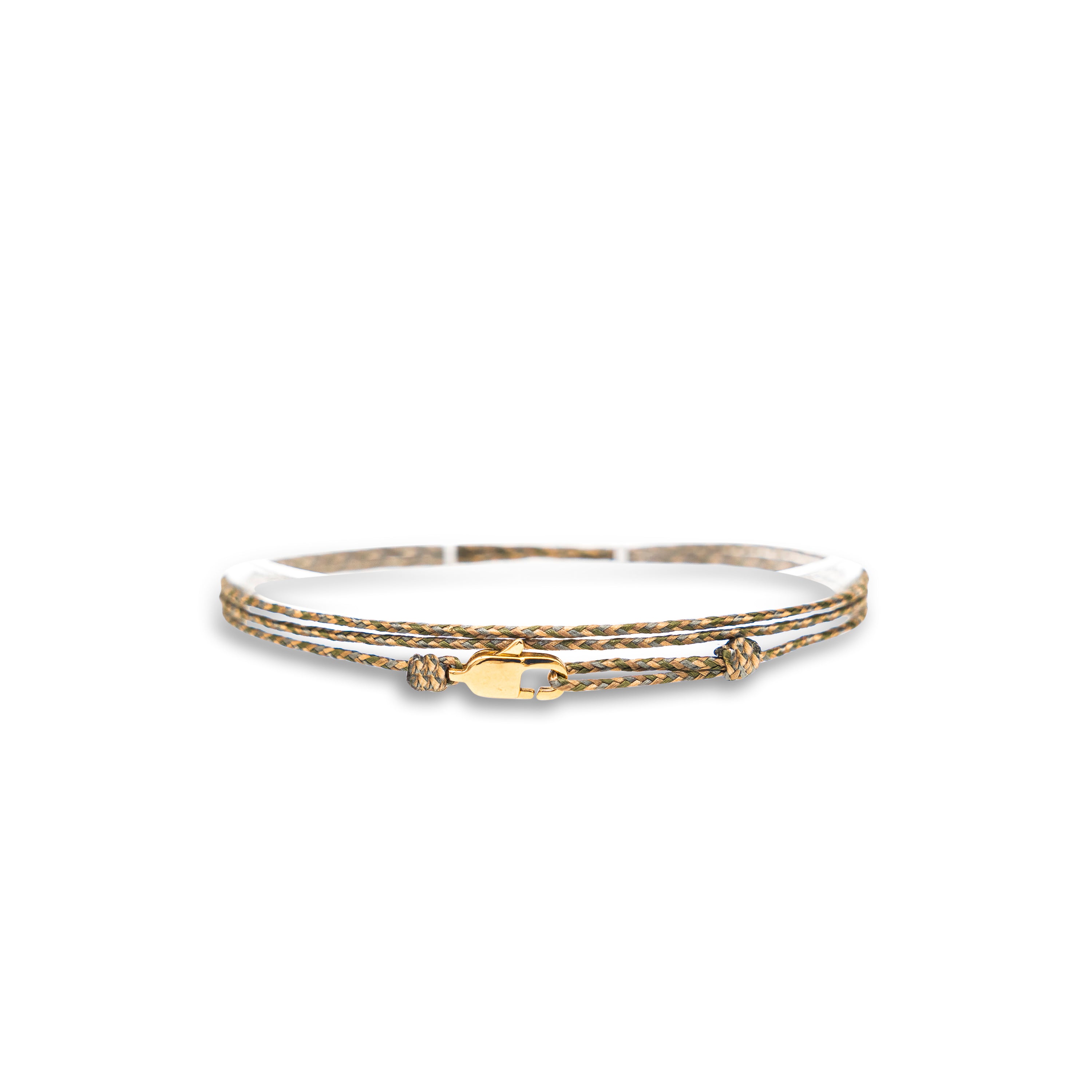 Snap Hook Wrap Bracelet - Outdoor Gold