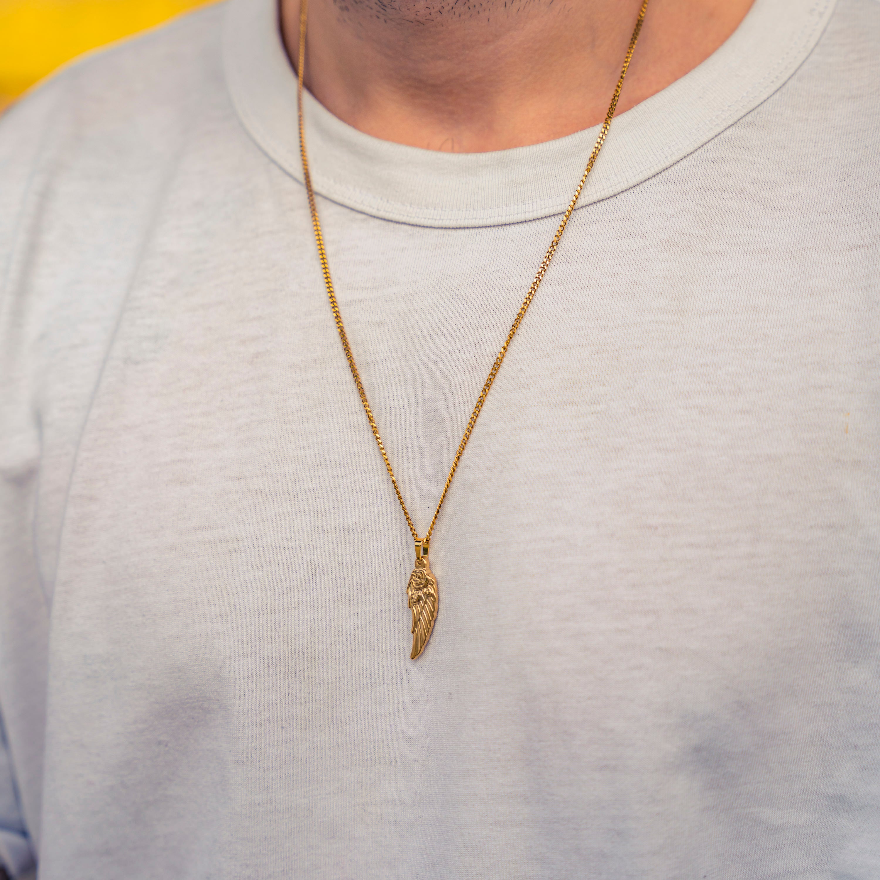 Surfer Necklace - Golden Wing